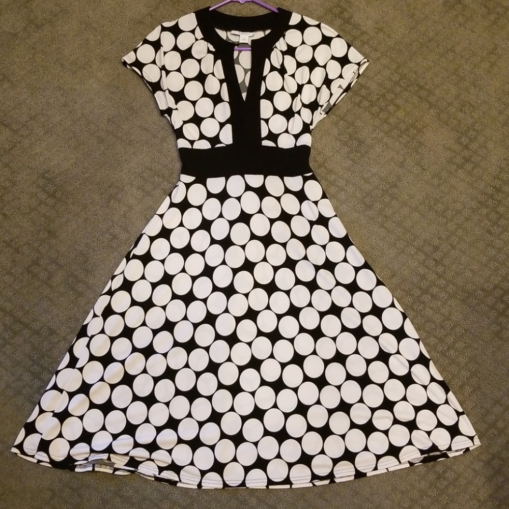 Dress Barn Flare Dress - Size 4